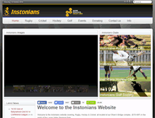 Tablet Screenshot of instonians.org
